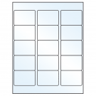 2.5625" x 1.8125"  Sheet Label