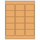 2.5625" x 1.8125"  Sheet Label
