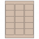 2.5625" x 1.8125"  Sheet Label