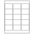 2.5625" x 1.8125"  Sheet Label