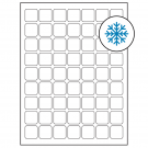 1" x 1"  Sheet Label