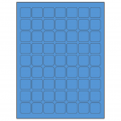 1" x 1"  Sheet Label