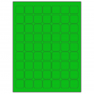 1" x 1"  Sheet Label