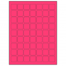 1" x 1"  Sheet Label