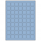 1" x 1"  Sheet Label