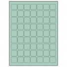 1" x 1"  Sheet Label