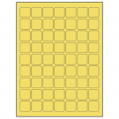 1" x 1"  Sheet Label