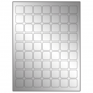 1" x 1"  Sheet Label