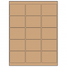 2.6875" x 2"  Sheet Label