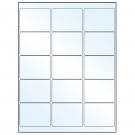 2.6875" x 2"  Sheet Label