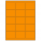 2.6875" x 2"  Sheet Label