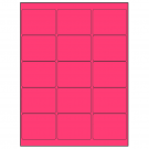 2.6875" x 2"  Sheet Label