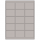 2.6875" x 2"  Sheet Label