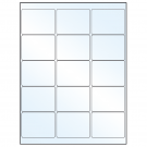 2.6875" x 2"  Sheet Label