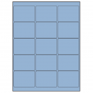 2.6875" x 2"  Sheet Label