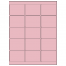 2.6875" x 2"  Sheet Label