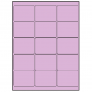 2.6875" x 2"  Sheet Label