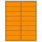 4" x 1.3125"  Sheet Label