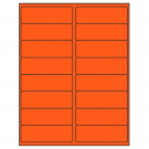 4" x 1.3125"  Sheet Label