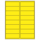 4" x 1.3125"  Sheet Label