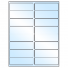 4" x 1.3125"  Sheet Label