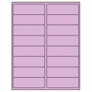 4" x 1.3125"  Sheet Label