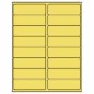 4" x 1.3125"  Sheet Label