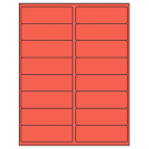 4" x 1.3125"  Sheet Label