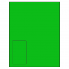 2.375" x 4"  Sheet Label