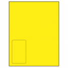 2.375" x 4"  Sheet Label