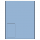 2.375" x 4"  Sheet Label