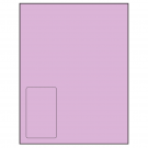 2.375" x 4"  Sheet Label