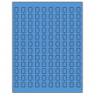 0.42" x 0.58"  Sheet Label