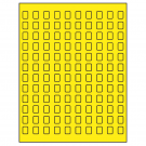 0.42" x 0.58"  Sheet Label