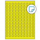 0.42" x 0.58"  Sheet Label