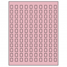 0.42" x 0.58"  Sheet Label