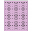 0.42" x 0.58"  Sheet Label