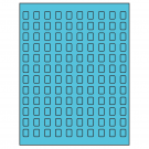 0.42" x 0.58"  Sheet Label