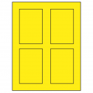 2.875" x 4.312"  Sheet Label