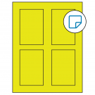 2.875" x 4.312"  Sheet Label