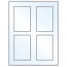 2.875" x 4.312"  Sheet Label