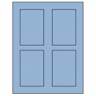 2.875" x 4.312"  Sheet Label