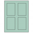 2.875" x 4.312"  Sheet Label