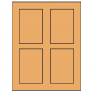 2.875" x 4.312"  Sheet Label