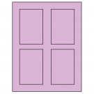2.875" x 4.312"  Sheet Label