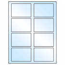 3.5" x 2.375"  Sheet Label