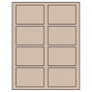 3.5" x 2.375"  Sheet Label