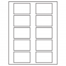 2.875" x 1.875"  Sheet Label