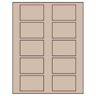 2.875" x 1.875"  Sheet Label