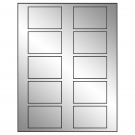 2.875" x 1.875"  Sheet Label